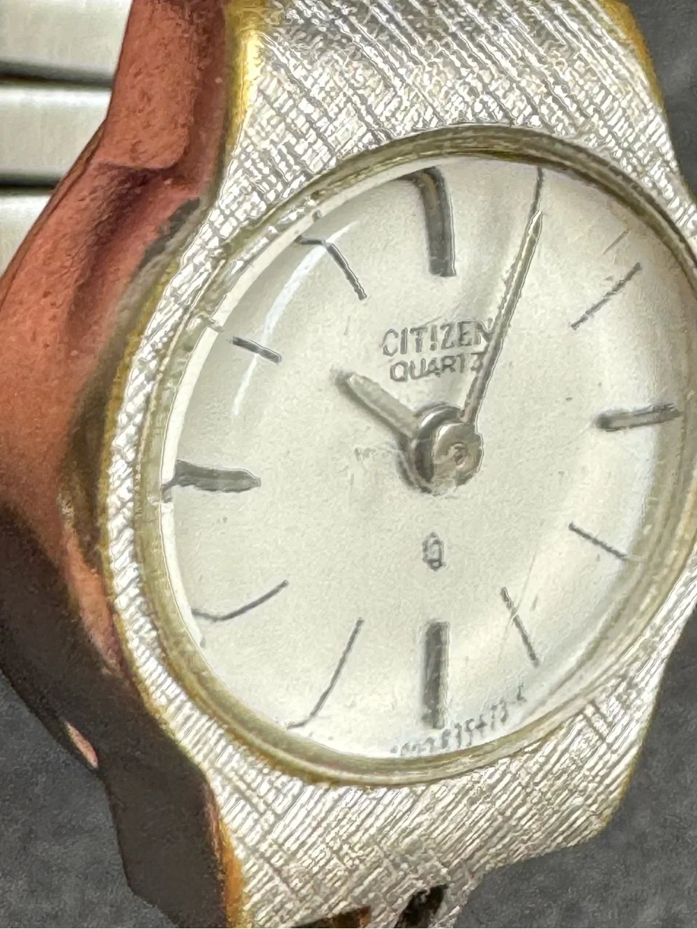 Vintage Citizen Watch Dainty Ladies Silver Tone Small Womens